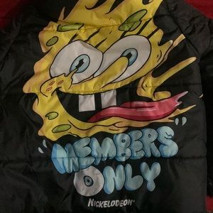 Members Only SpongeBob Jacket - medium